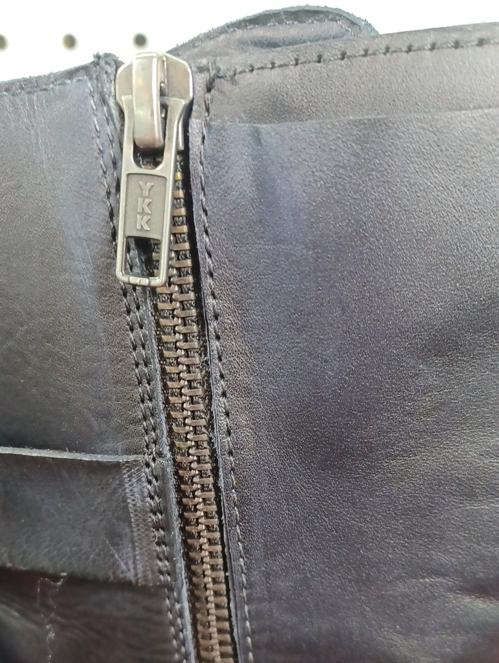 Vintage Foundry Leather Moto Boots Nwob - image 5